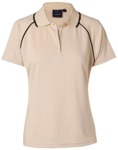 Picture of Winning Spirit, Ladies Cooldry Raglan S/S Polo